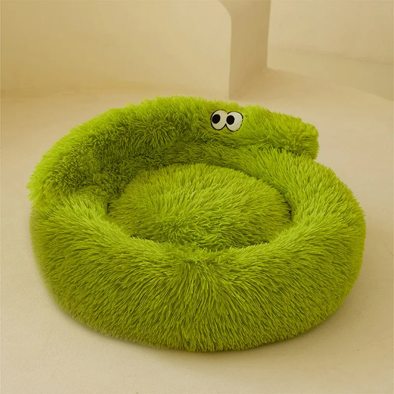 Super Warm Plush Cat And Small Dog Cozy Sleeping Bed
