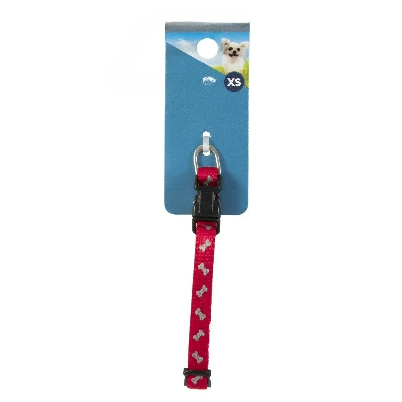 Reflective Polyester Adjustable Dog Collar for Comfortable Puppy Wear