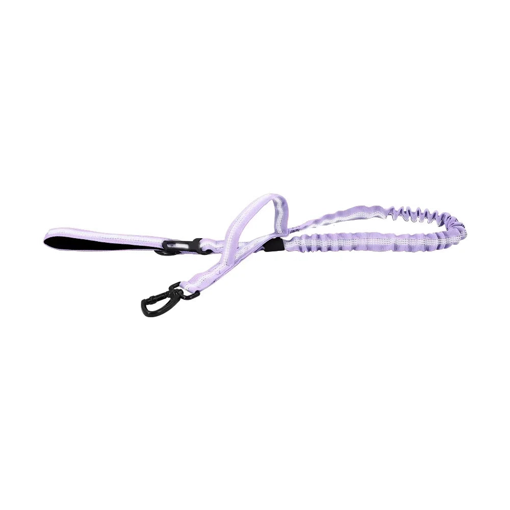 Adjustable Tactical Dog Leash With Quick Release Dual Handle Nylon Rope