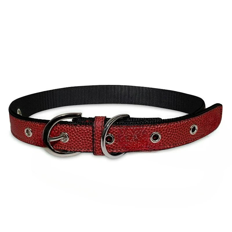 Premium PVC Leather Dog Collar With Signature Design