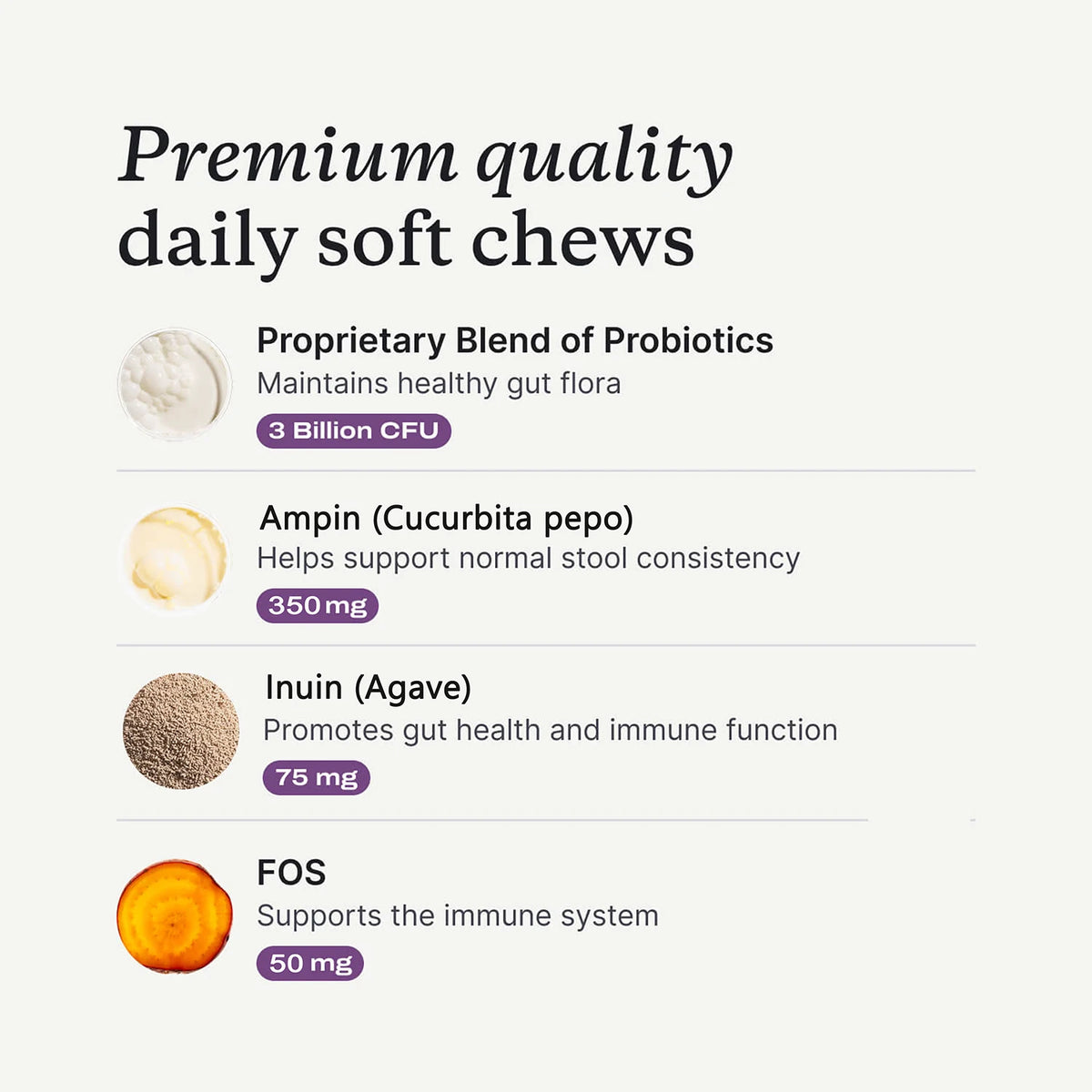 Advanced Dog Probiotic Chews For Comprehensive Digestive Support