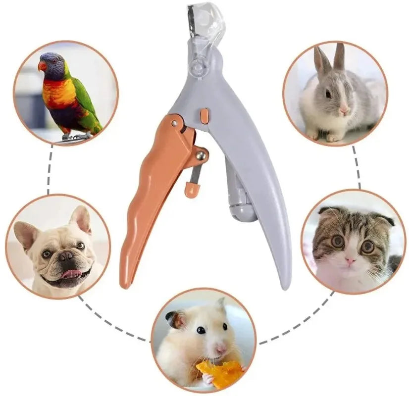 LED Light Professional Pet Nail Clippers For Cats And Dogs