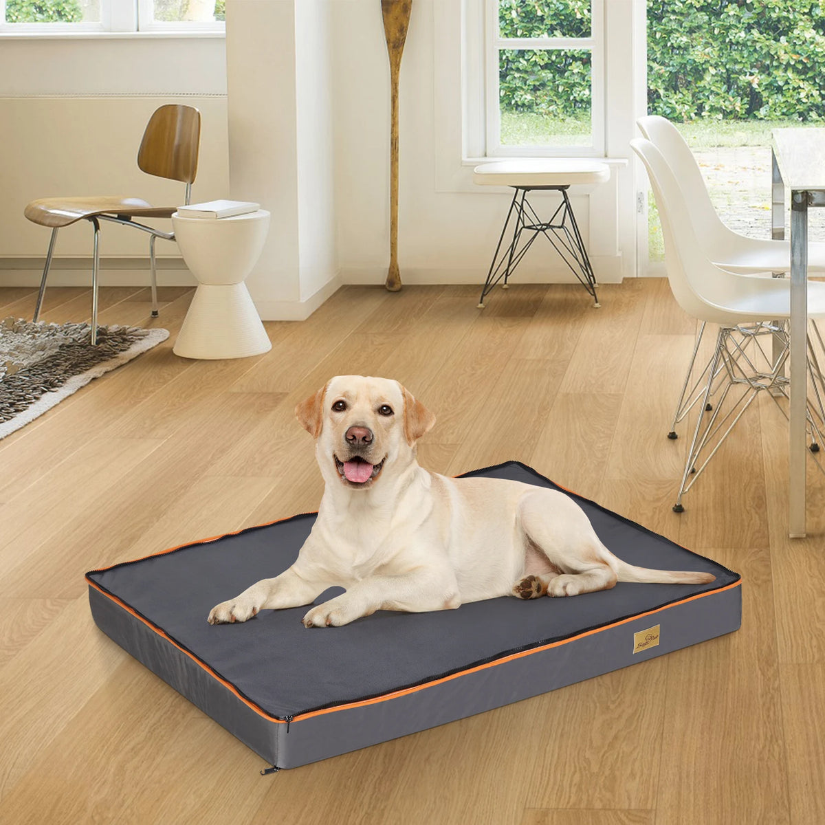 BINGOPAW Orthopedic Dog Bed With Washable Waterproof Removable Cover