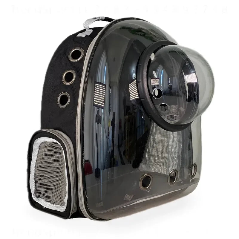 Space Capsule Pet Carrier Backpack With Double Shoulder Straps