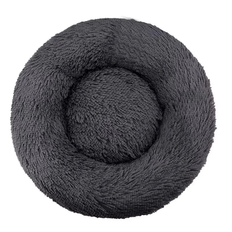 Cozy Round Pet Bed For Dogs And Cats Soft Washable