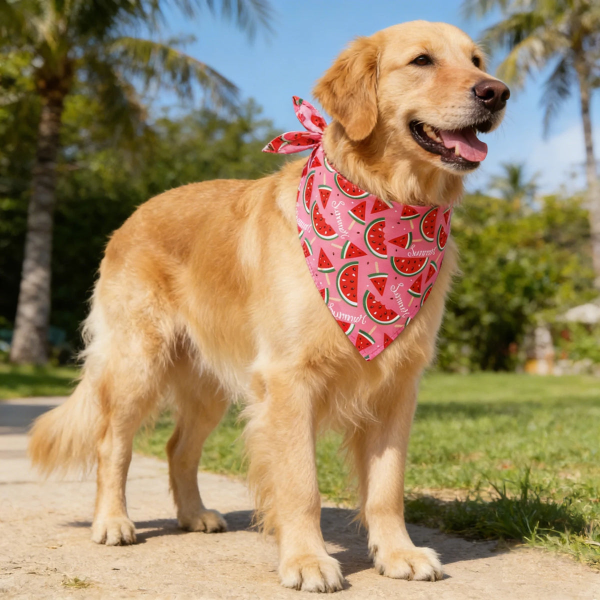 Washable Cloth Dog Bandana Soft Adjustable Pet Scarf Kerchief