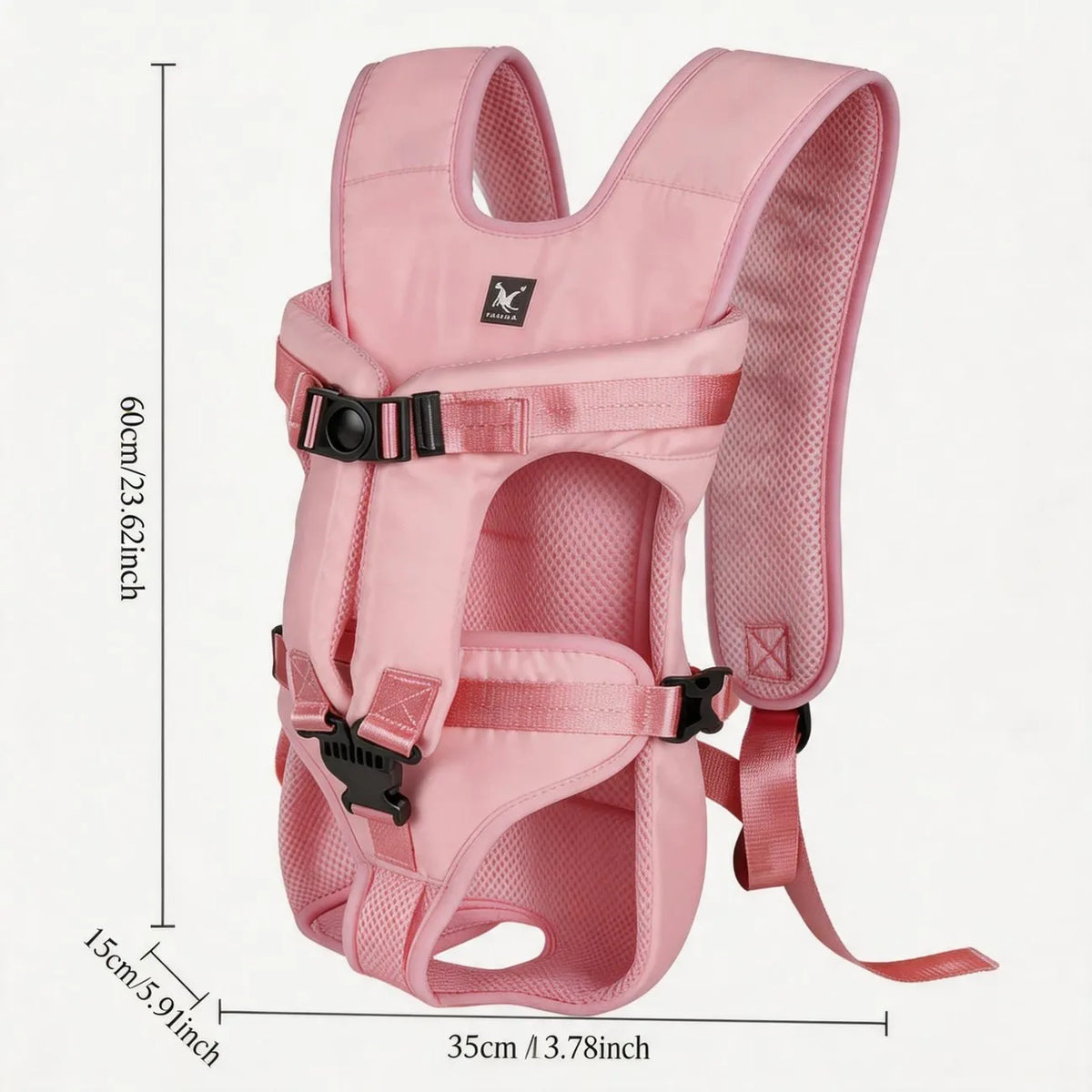 Hands Free Front Pet Carrier Backpack for Cats and Dogs Outdoors