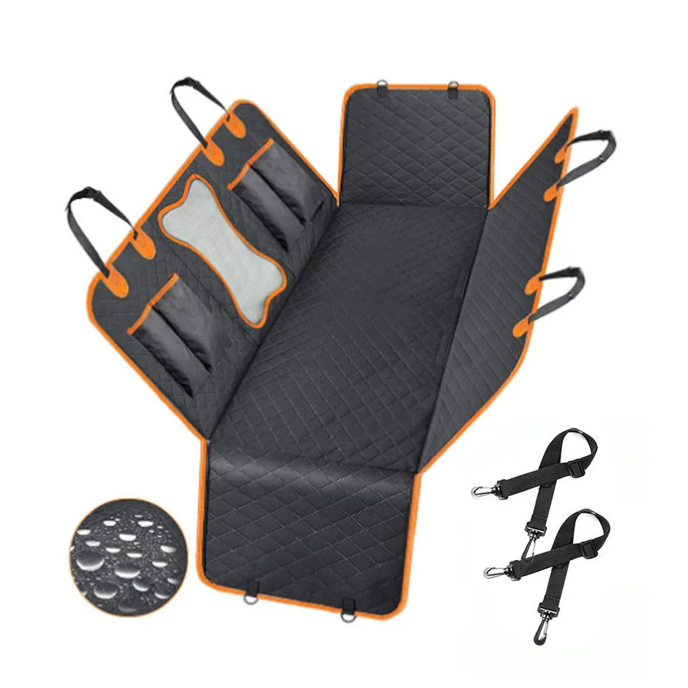 Waterproof Pet Car Seat Cover Durable Antislip Back Cushion