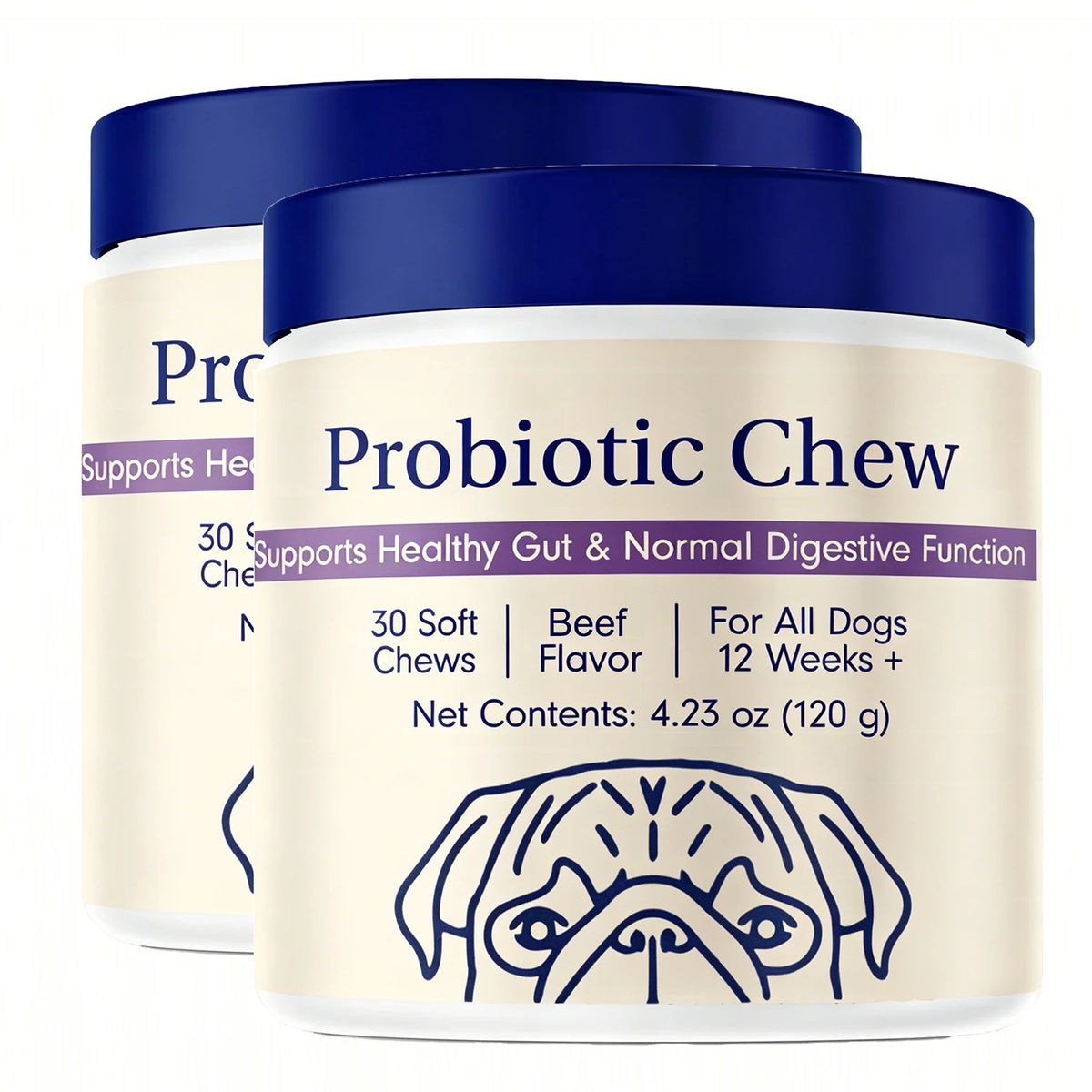 Advanced Dog Probiotic Chews For Comprehensive Digestive Support
