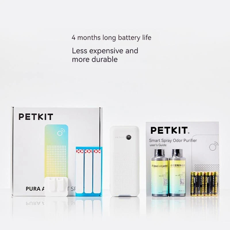 Petkit Smart Cat Litter Box Odor Eliminator Spray Cleaner