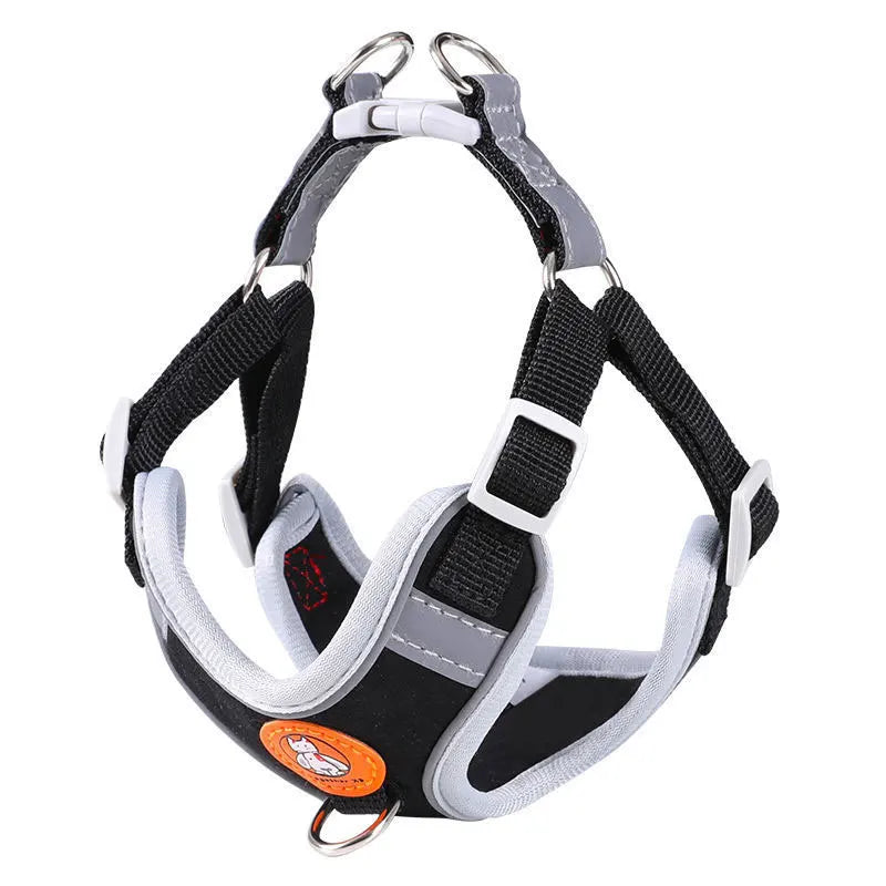 Adjustable No Pull Dog Harness And Leash Set For Walking