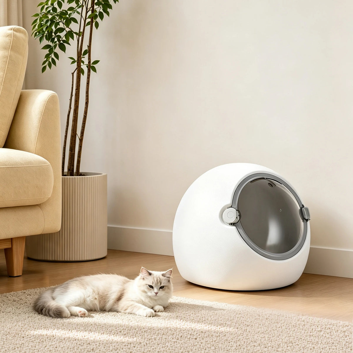 Portable Adjustable Temperature Pet Dryer Box For Cats And Dogs