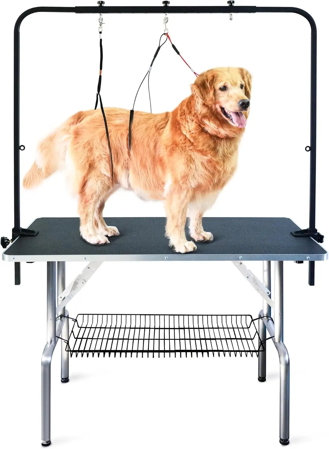 Professional Dog Grooming Table With Adjustable Safety Loops