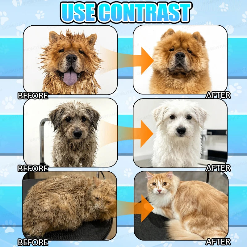Waterless Dry Shampoo For Cats And Dogs Pet Foaming Cleanser