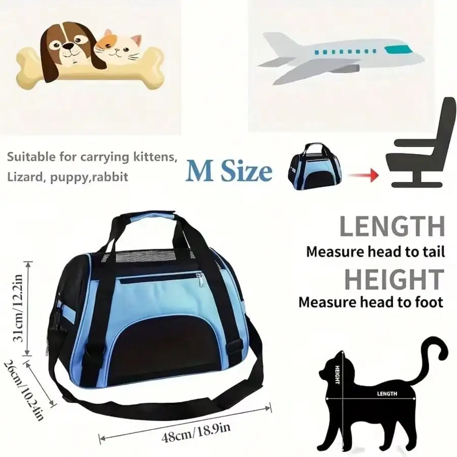 Airline Approved Pet Bubble Backpack for Travel and Outdoor Adventures