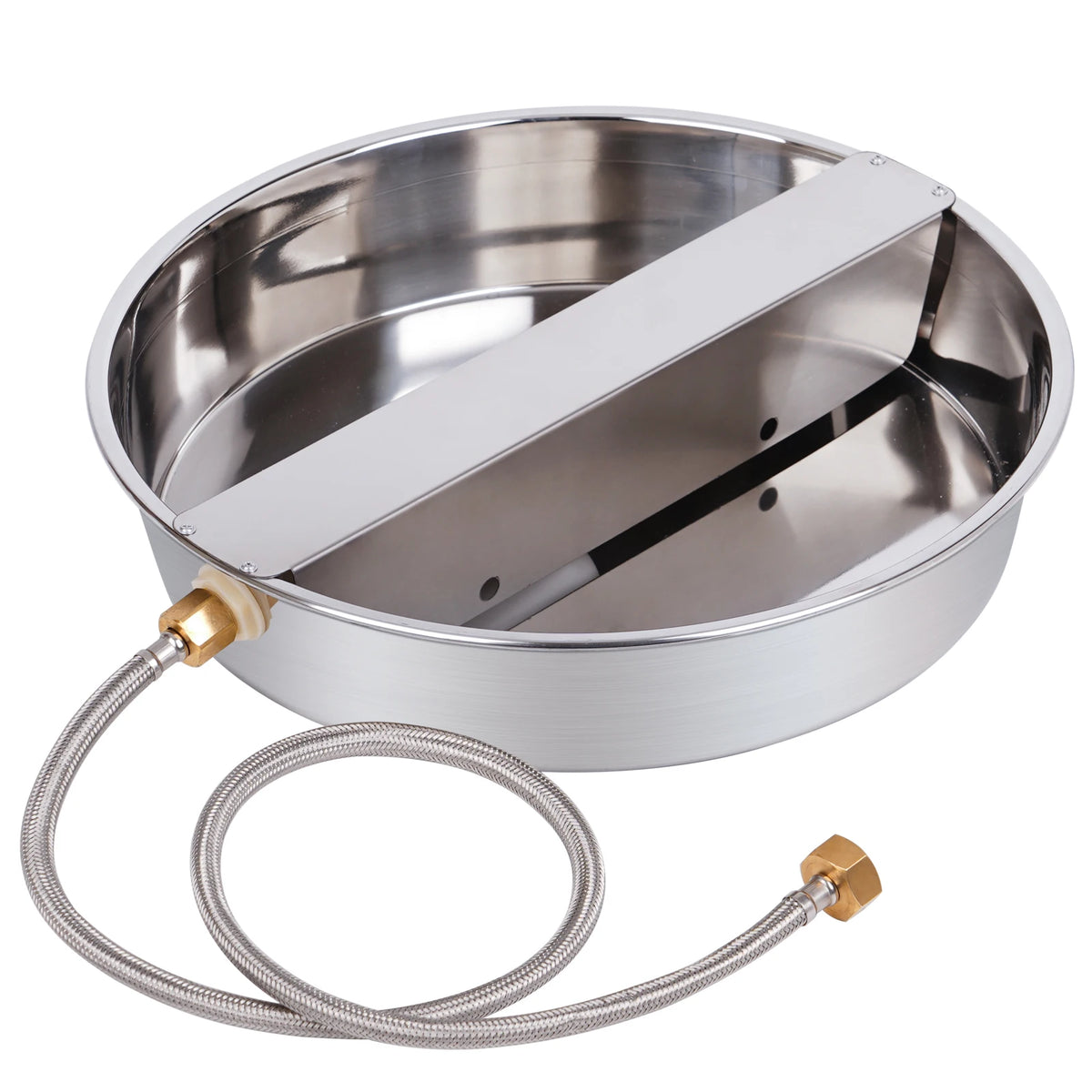 Stainless Steel Automatic Dog Water Feeder Dispenser Bowl