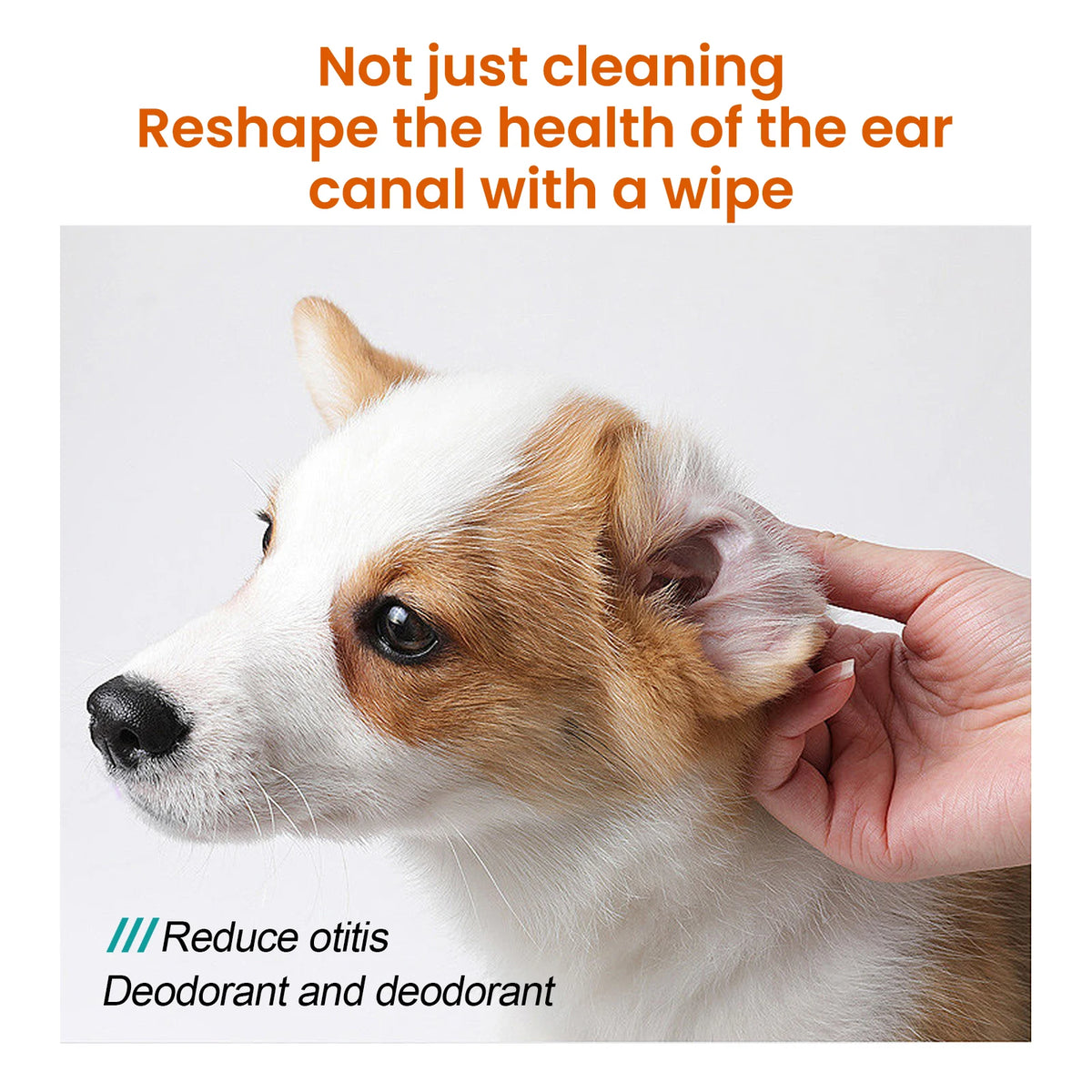 Yegbong Gentle Ear Cleaning Wipes For Dogs And Cats