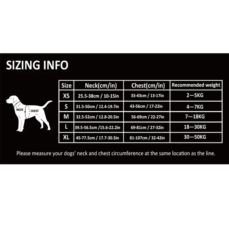 TrueLove Reflective Nylon Dog Harness No Pull Adjustable Vest