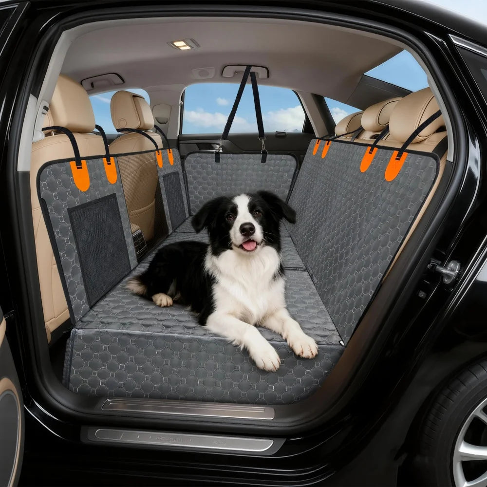 BORWART Waterproof Dog Car Seat Extender And Backseat Protector
