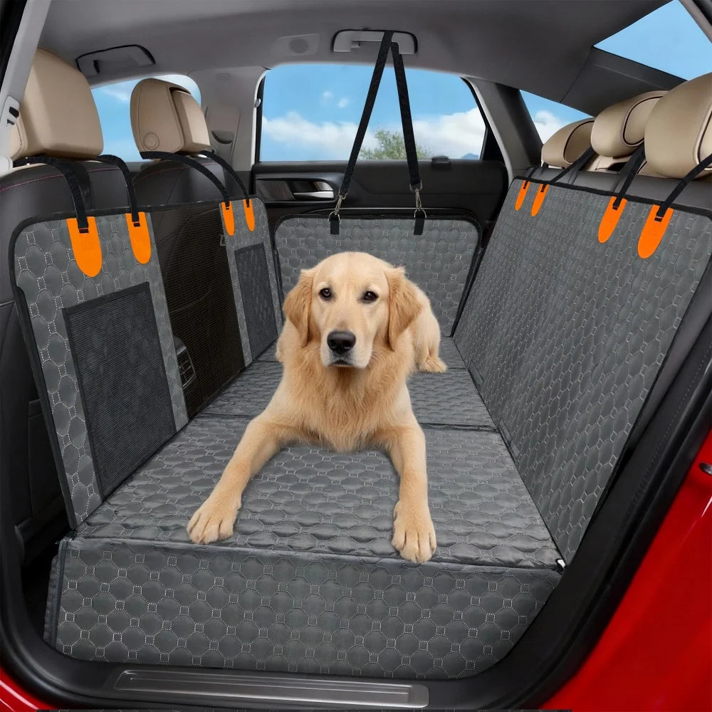 BORWART Waterproof Dog Car Seat Extender And Backseat Protector