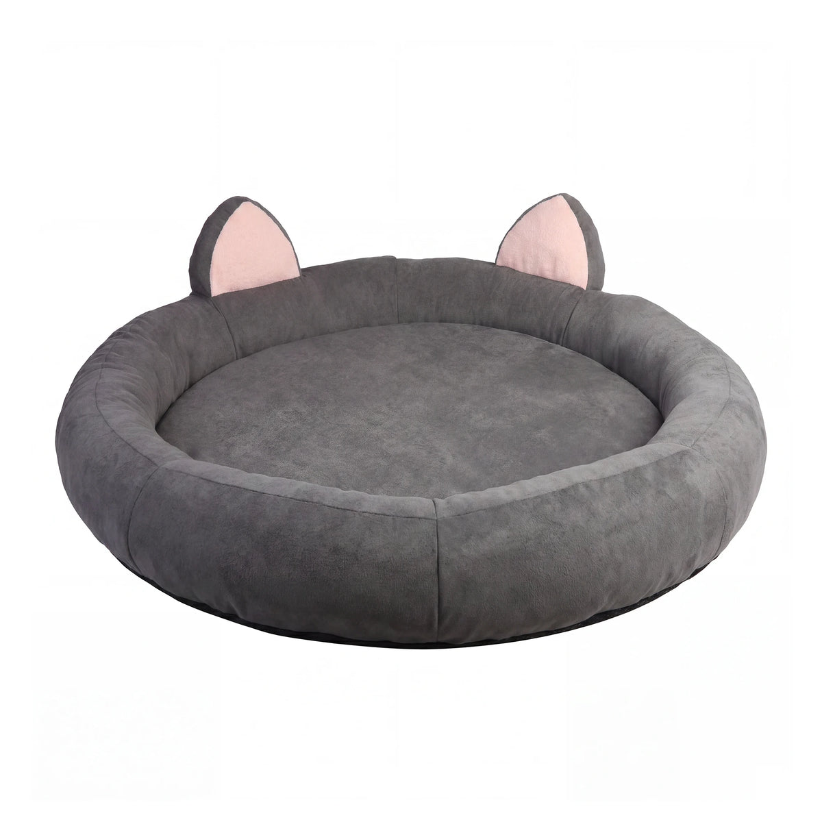Orthopedic Memory Foam Dog Bed With Supportive Bolsters for Senior Pets