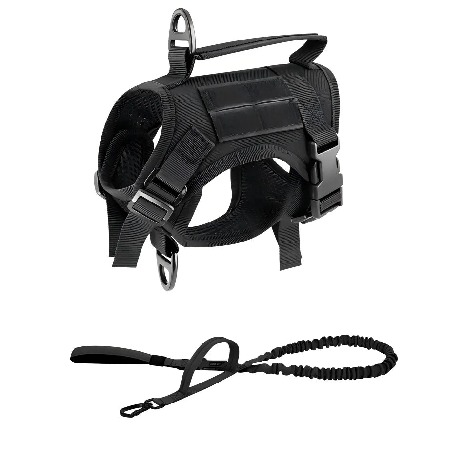 Escape Proof Tactical Cat Harness Vest With Leash And Handle