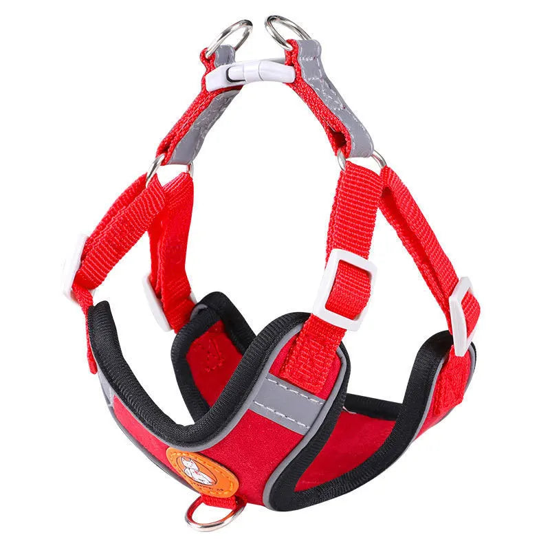 Adjustable No Pull Dog Harness And Leash Set For Walking