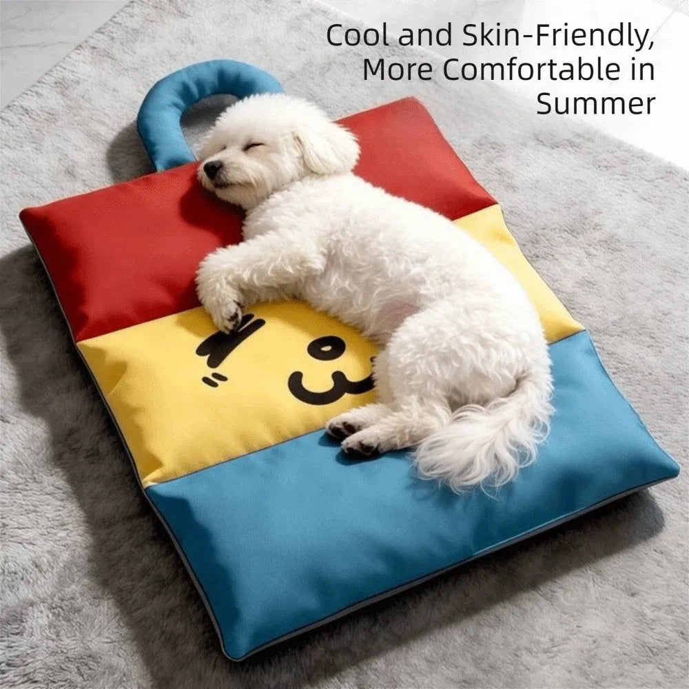 Double Sided Waterproof Non Slip Folding Pet Cooling Mat