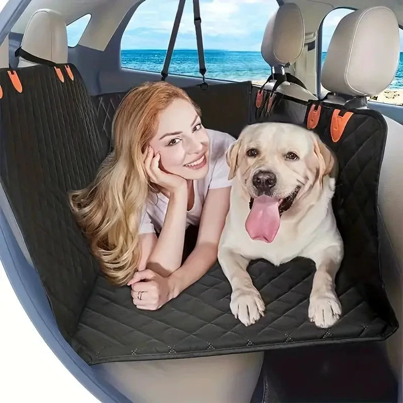 Waterproof Pet Car Seat Cover Durable Antislip Back Cushion