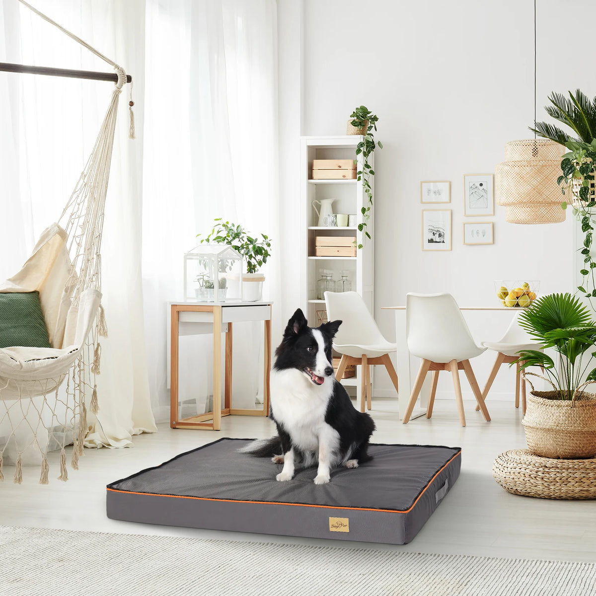 BINGOPAW Orthopedic Dog Bed With Washable Waterproof Removable Cover