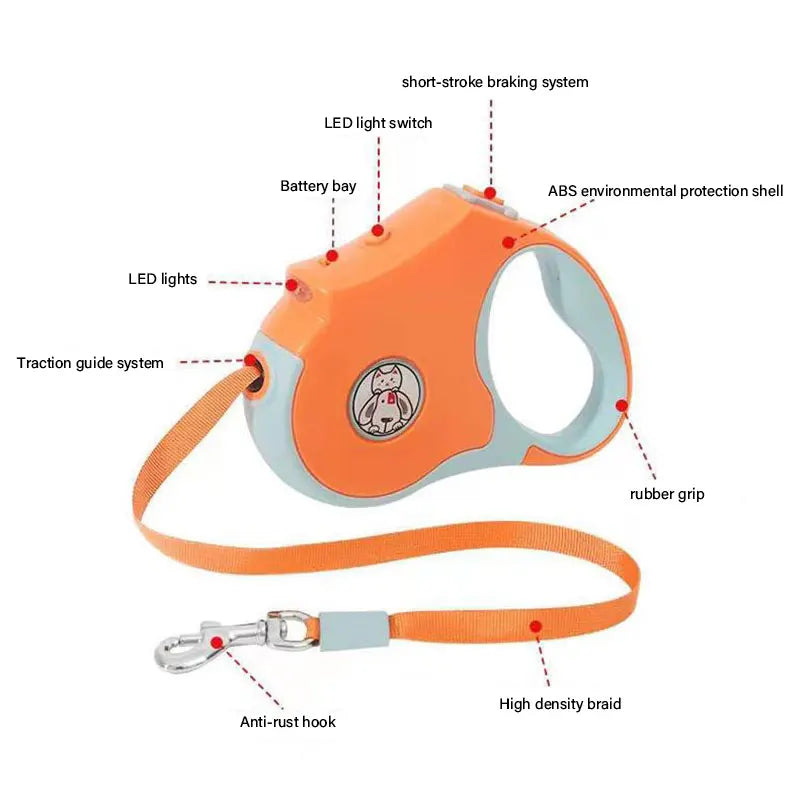 Adjustable No Pull Dog Harness And Leash Set For Walking