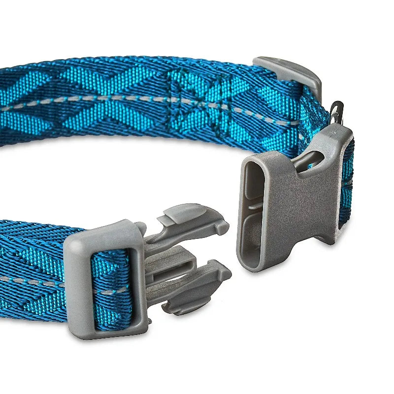 Reflective Adjustable Dog Collar for Safer Low Light Walks