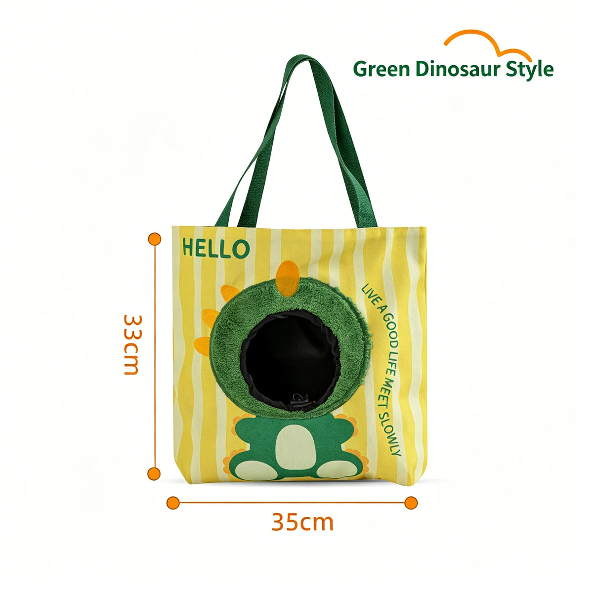 Breathable Canvas Cat Tote Carrier for Convenient Pet Travel