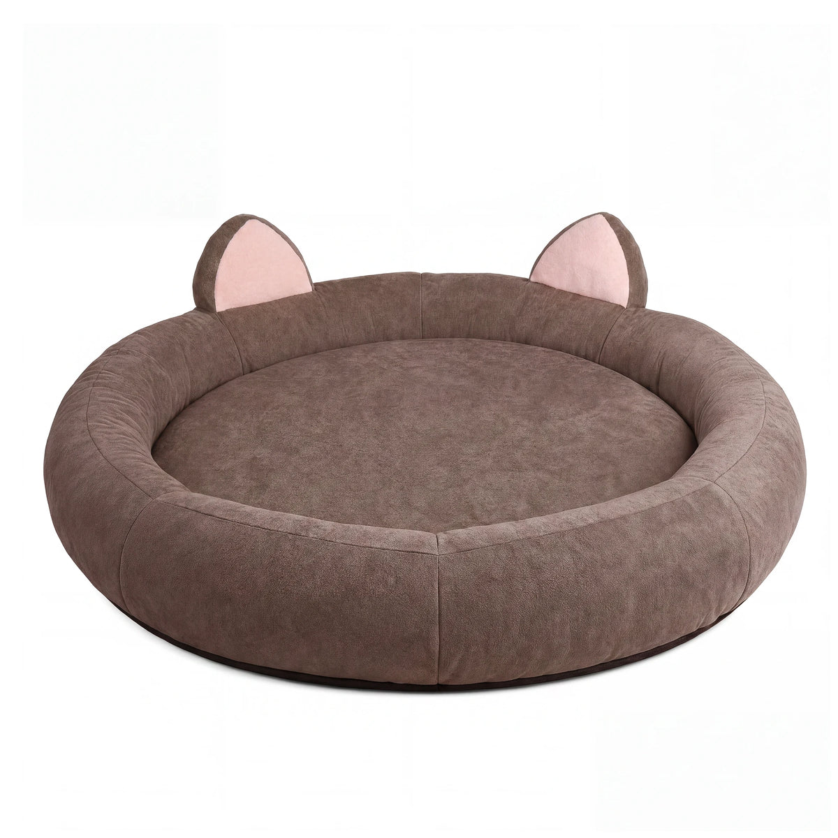 Orthopedic Memory Foam Dog Bed With Supportive Bolsters for Senior Pets