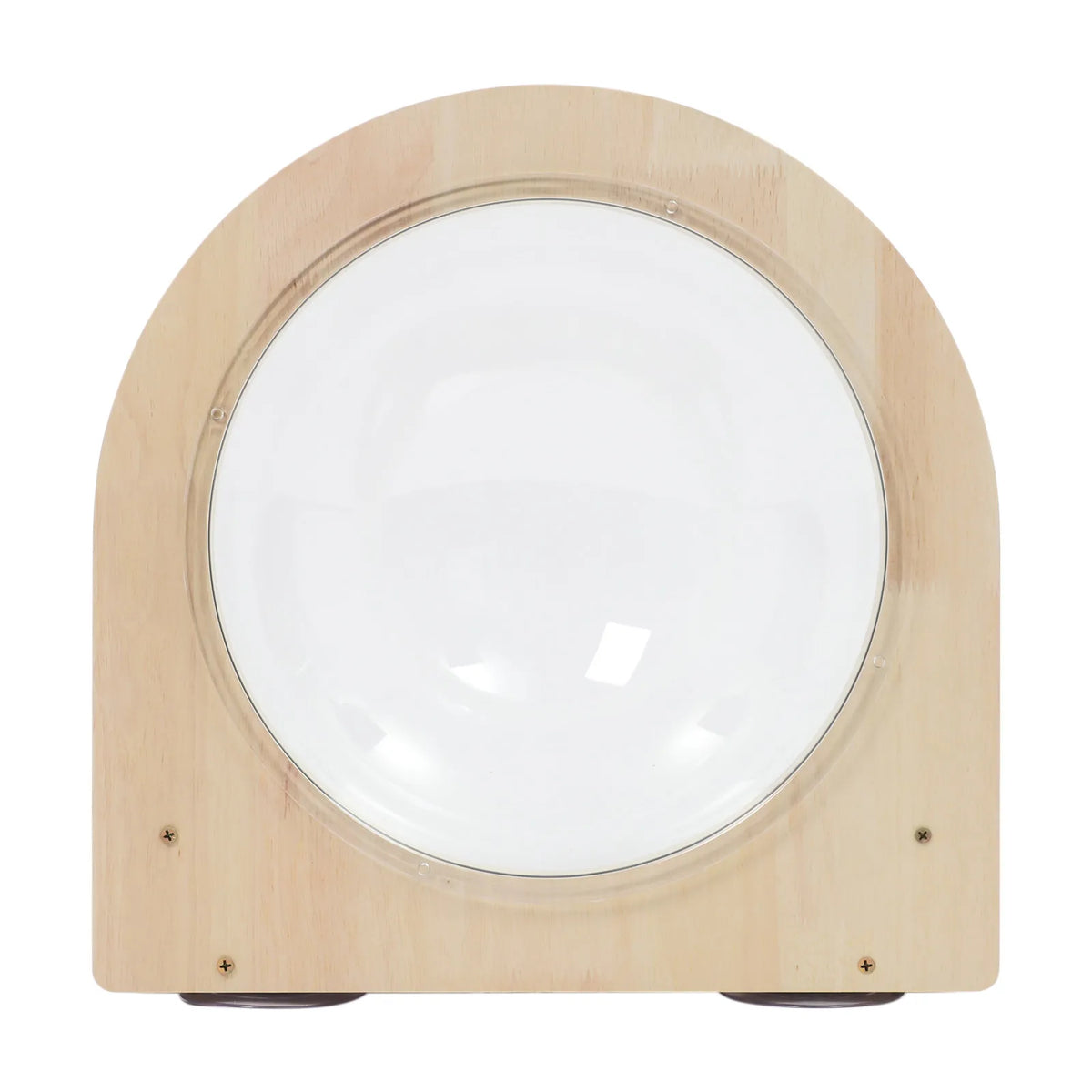 Wall Mounted Wooden Cat Capsule Bed With Clear Viewing Window