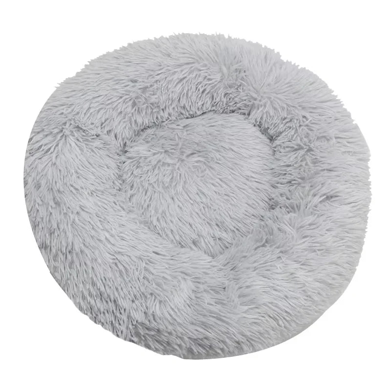 Cozy Round Pet Bed For Dogs And Cats Soft Washable
