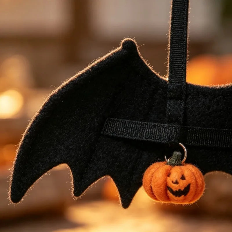 Halloween Bat Wing Costume for Cats and Small Dogs