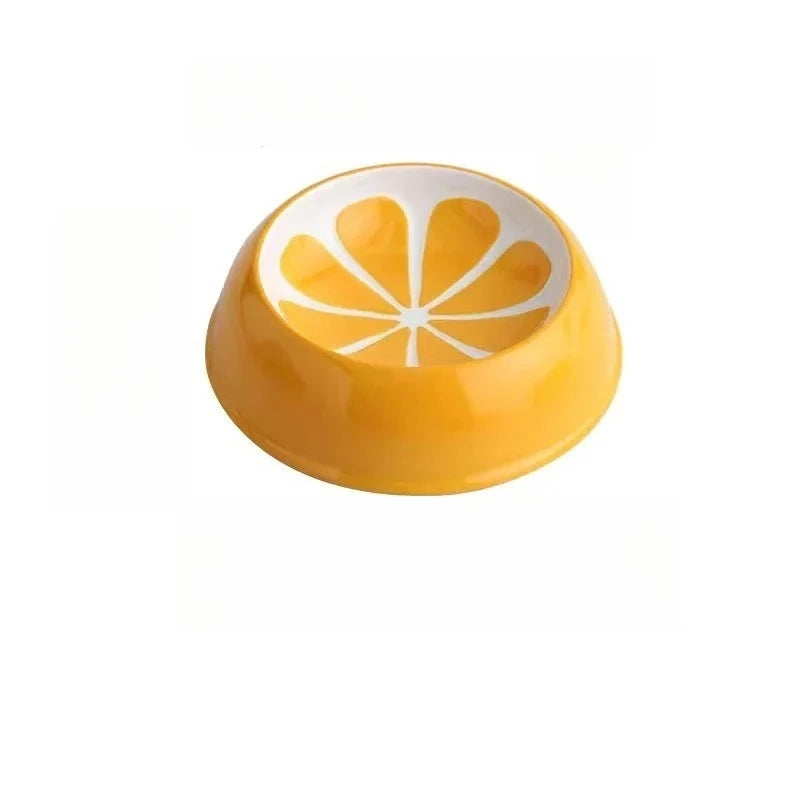 Premium Watermelon And Strawberry Shape Pet Food Bowl