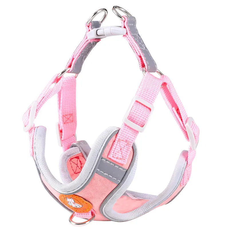 Adjustable No Pull Dog Harness And Leash Set For Walking