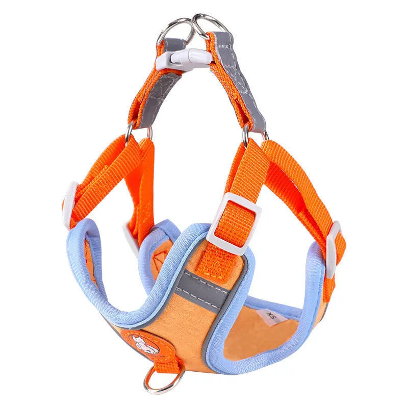 Adjustable No Pull Dog Harness And Leash Set For Walking