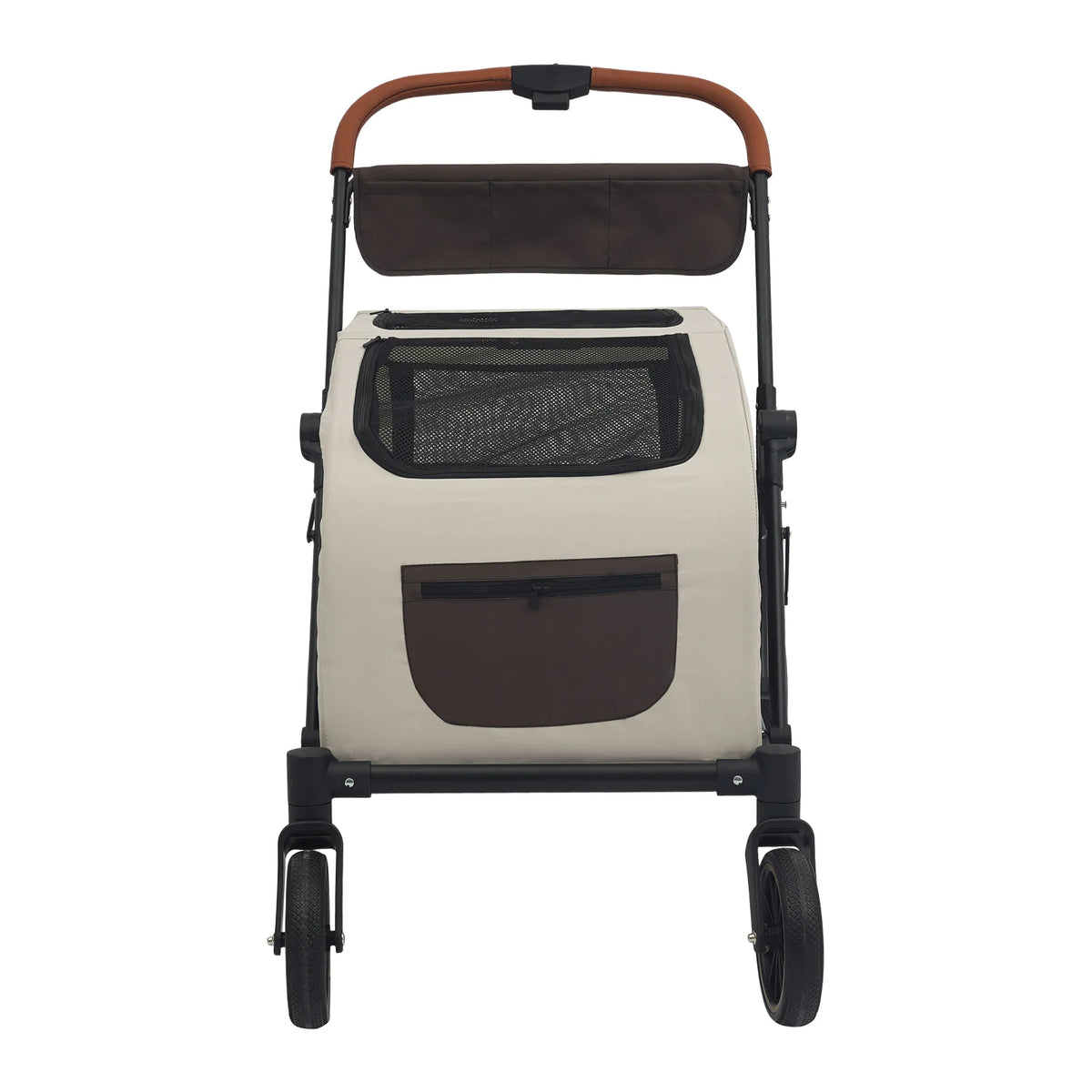 Foldable Stroller with Detachable Cabin for Medium to Large Dogs