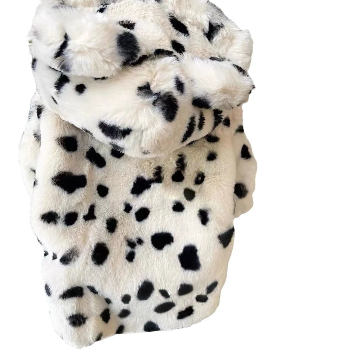 Warm Winter Dog Coat With Cozy Protective Fur Coverage