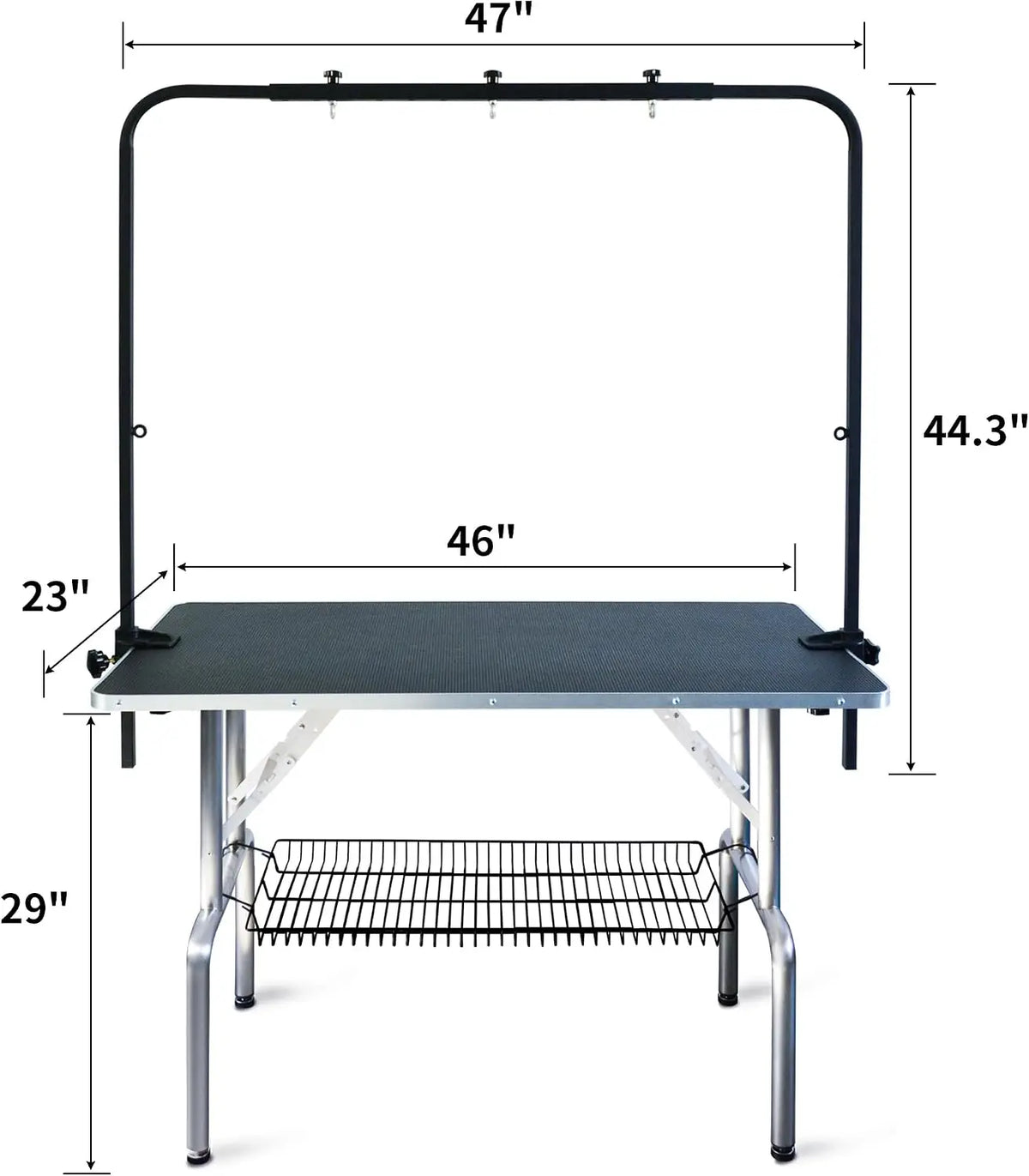 Professional Dog Grooming Table With Adjustable Safety Loops