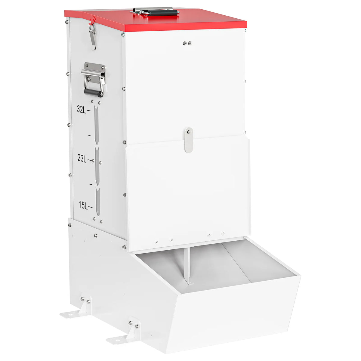 Automatic Lockable Stainless Steel Gravity Feeder for Farm Animals