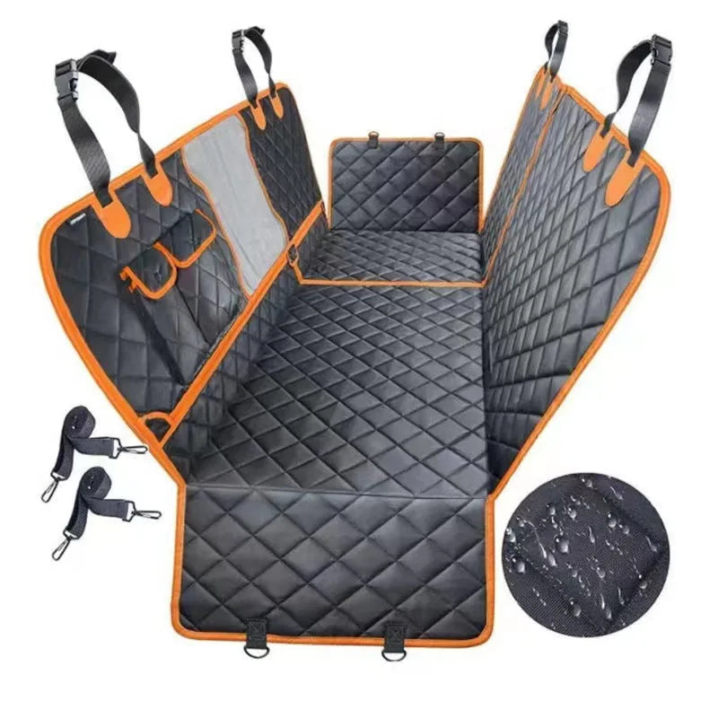 Waterproof Pet Car Seat Cover Durable Antislip Back Cushion