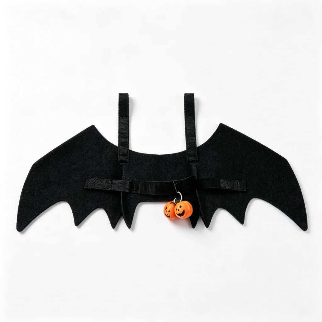 Halloween Bat Wing Costume for Cats and Small Dogs