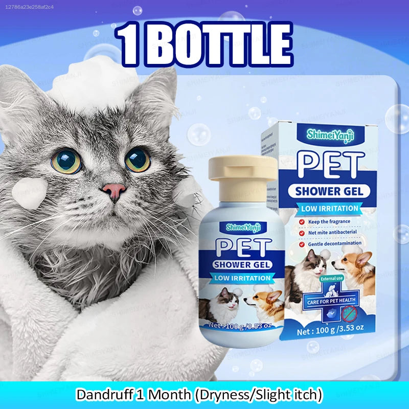 Waterless Dry Shampoo For Cats And Dogs Pet Foaming Cleanser