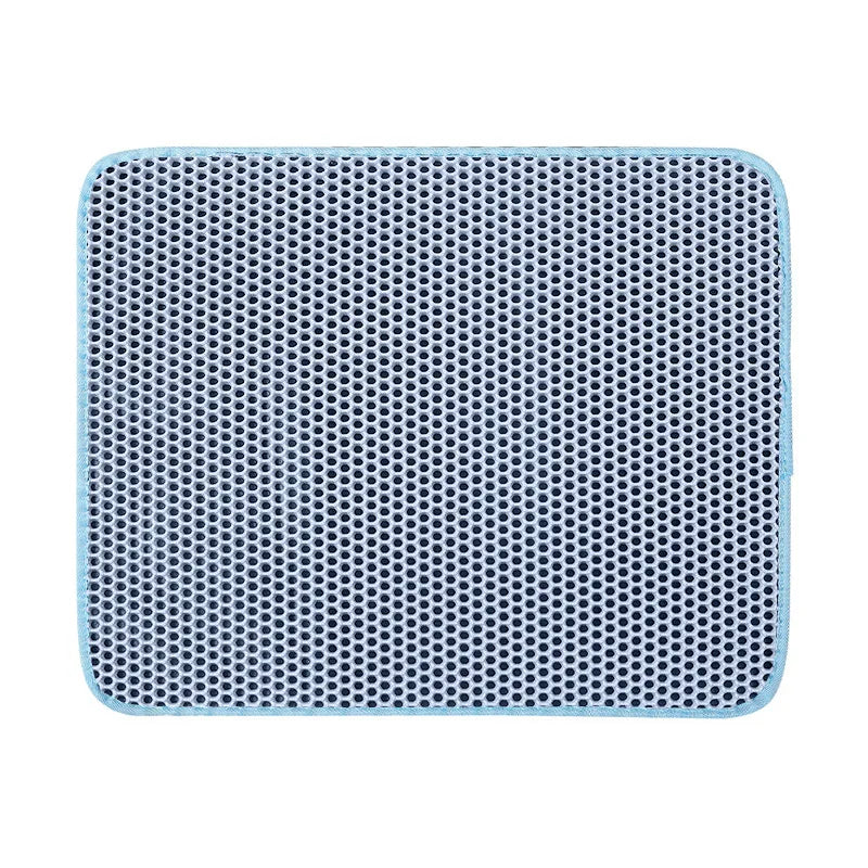 Premium Waterproof Cat Litter Mat With Non Slip Double Layer